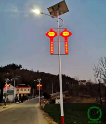 不同高度的路燈桿怎么來選擇發光中國結